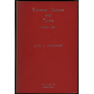 Davenport John S. - European Crowns and Talers since 1800, Londýn 1964, 2. vyd.