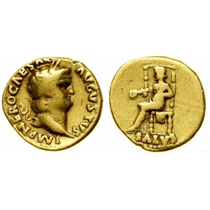 Roman Empire, aureus, 66-67, Rome