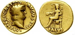 Cesarstwo Rzymskie, aureus, 66-67, Rzym