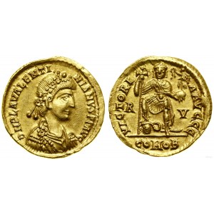 Cesarstwo Rzymskie, solidus, 430-445, Rawenna
