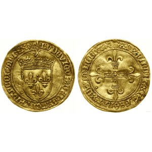 Francja, Écu d'or au soleil, (po 1498), Saint-André de Villeneuve-lès-Avignon