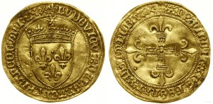 Francie, Écu d'or au soleil, (po 1498), Saint-André de Villeneuve-lès-Avignon