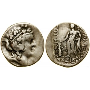 Celti orientali, tetradracma - moneta di imitazione celtica da Tassos, 180-150 a.C. ca.
