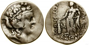 Celtowie Wschodni, tetradrachma - celtyckie naśladownictwo monety z Tassos, ok. 180-150 pne