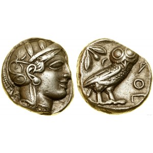 Grécko a posthelenistické obdobie, tetradrachma, asi 454-404 pred n. l.