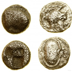 Grèce et post hellénistique, lot de 2 monnaies anciennes