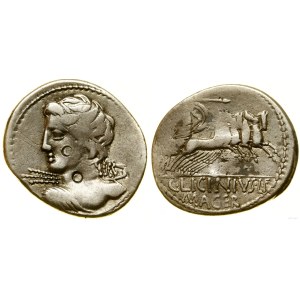 Římská republika, denár, 84 př. n. l., Řím