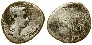 Römisches Reich, Denar, 19-18 v. Chr., Pergamon