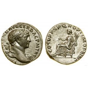 Impero romano, denario, 103-111, Roma