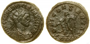 Rímska ríša, minca antoninián, 285, Ticinum