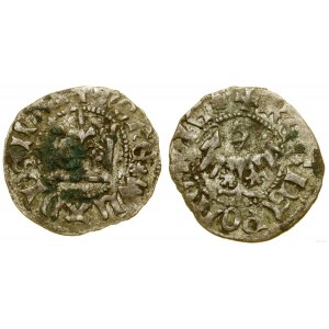 Polonia, Corona da mezzo penny, (1408), Cracovia