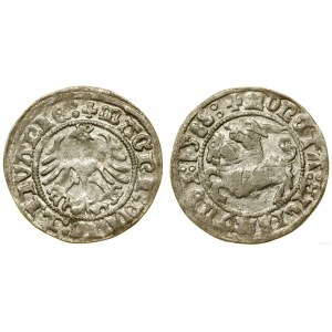 Pologne, demi-penny, 1518, Vilnius