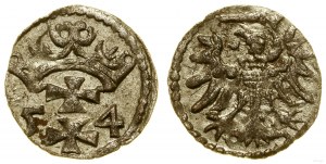 Poland, denarius, 1554, Gdansk