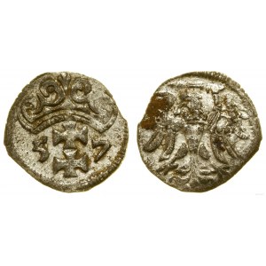 Poland, denarius, 1557, Gdansk