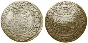 Polska, szóstak, 1661 GBA, Lwów