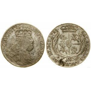 Polska, ort, 1755 EC, Lipsk