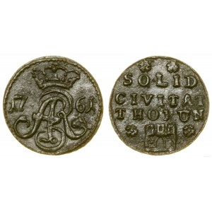 Polska, szeląg, 1761, Toruń