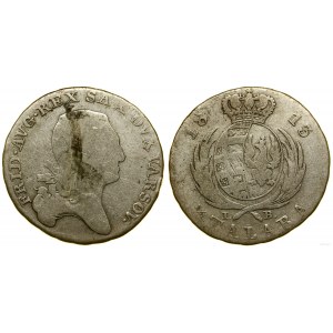 Pologne, deux zlotys (1/3 de thaler), 1813 IB, Varsovie