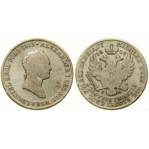 Polonia, 5 zloty, 1829 FH, Varsavia