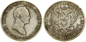 Polonia, 5 zloty, 1833 KG, Varsavia
