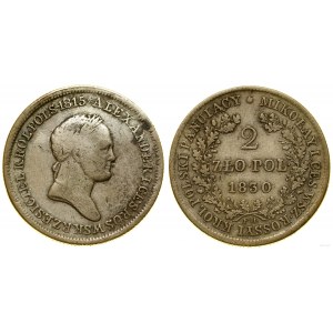 Polska, 2 złote, 1830 FH, Warszawa