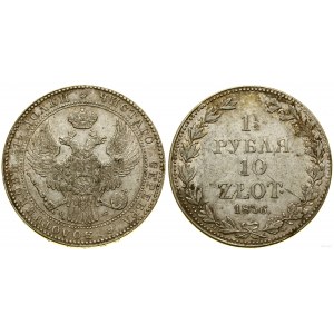 Polsko, 1 1/2 rublu = 10 zlotých, 1836 MW, Varšava