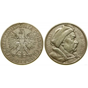 Polonia, 10 zloty, 1933, Varsavia