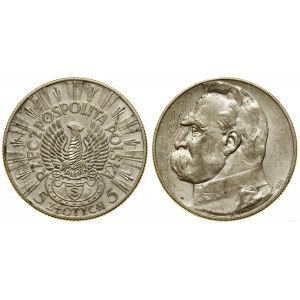 Polen, 5 Zloty, 1934 S, Warschau