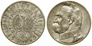 Polen, 5 Zloty, 1934 S, Warschau