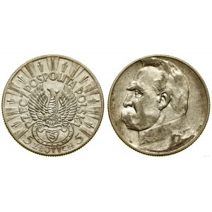 Poland, 5 zloty, 1934 S, Warsaw