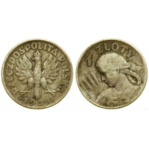 Poľsko, 1 zlotý, 1925, Londýn