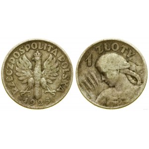 Polonia, 1 zloty, 1925, Londra