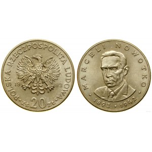 Polsko, 20 zlotých, 1983, Varšava