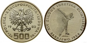 Poland, 500 zloty, 1983, Warsaw