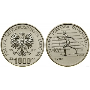 Polonia, 1.000 zloty, 1987, Varsavia