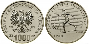 Poland, 1,000 zloty, 1987, Warsaw