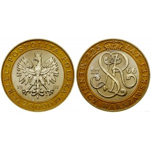 Poland, 20,000 zloty, 1991, Warsaw