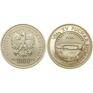 Pologne, 1 000 zloty, 1994, Varsovie