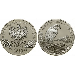 Polonia, 20 zloty, 2008, Varsavia