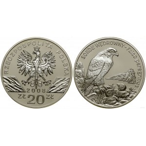 Pologne, 20 zloty, 2008, Varsovie