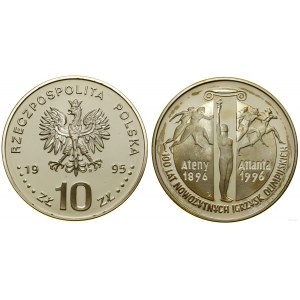 Pologne, 10 zloty, 1995, Varsovie
