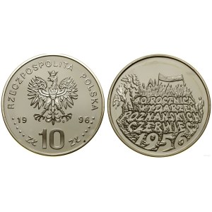 Polsko, 10 zlotých, 1996, Varšava