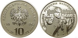 Polsko, 10 zlotých, 1996, Varšava