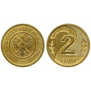 Polonia, 2 zloty, 2005, Varsavia