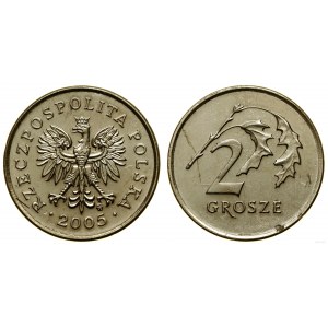 Polsko, 2 grosze, 2005, Varšava