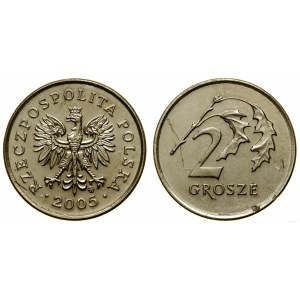 Polen, 2 grosze, 2005, Warschau