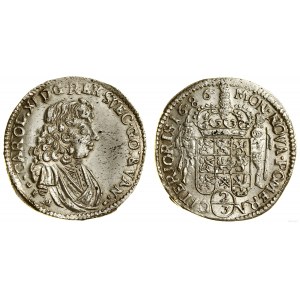 Pomořansko, 2/3 tolaru (gulden), 1686, Štětín