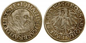 Silésie, centime, 1545, Krosno