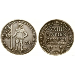 Germany, 24 Marian pennies, 1697