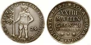 Germany, 24 Marian pennies, 1697